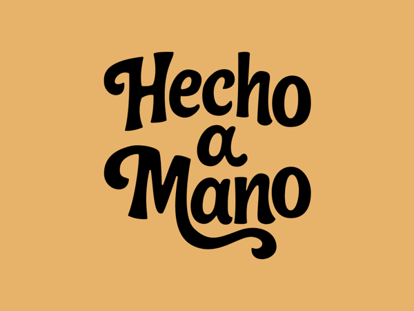 a black text on a tan background