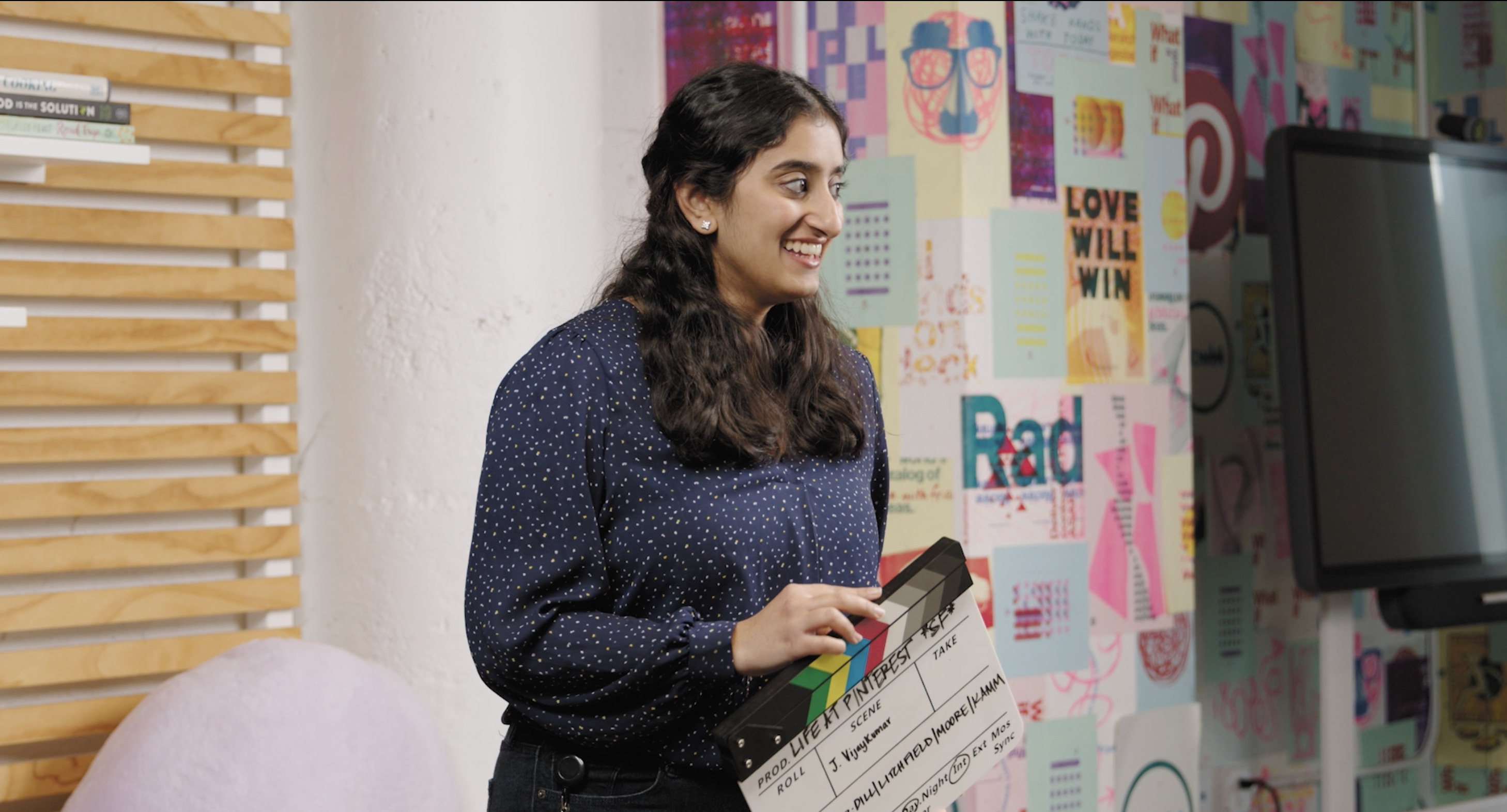a person holding a large paper