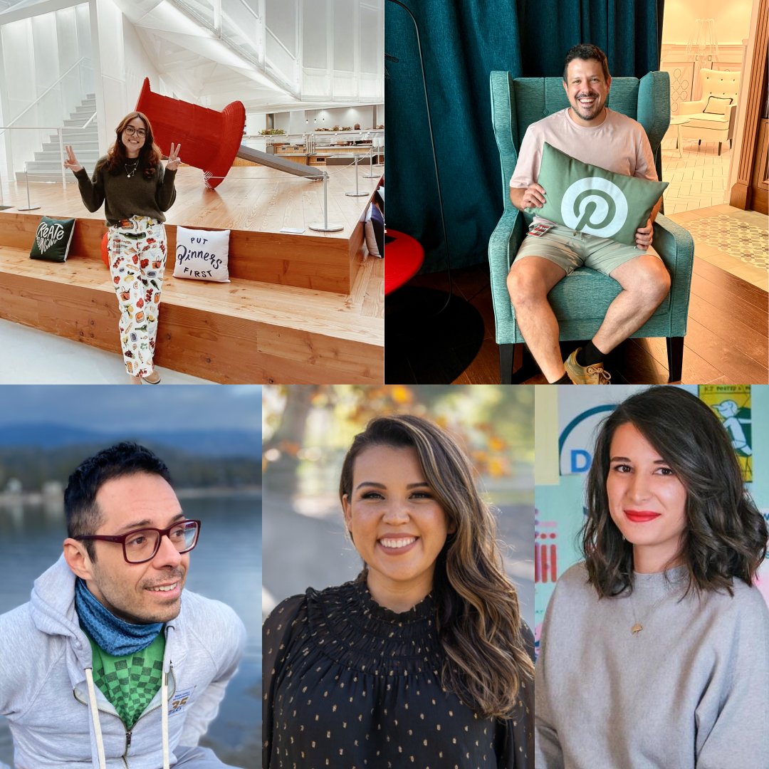 a collage of people posing for the camera