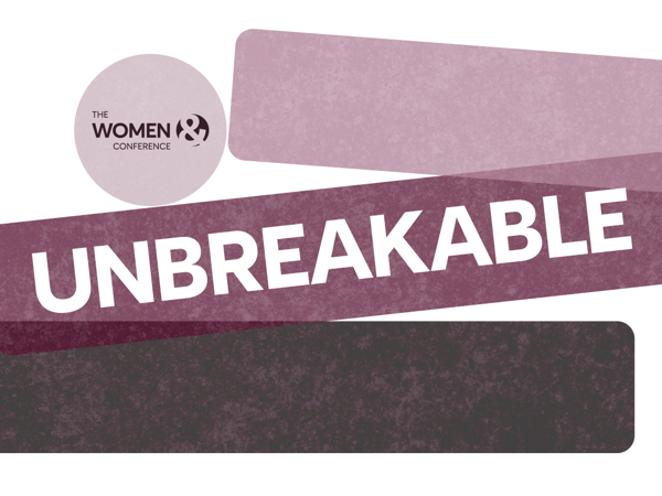 a purple and white rectangles with white text